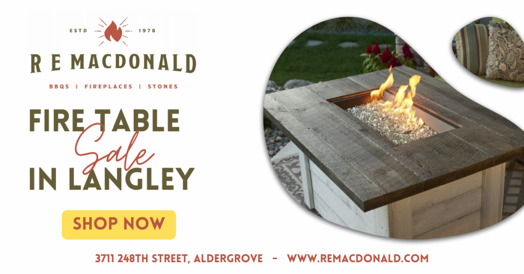 Fire Table Sale in Langley